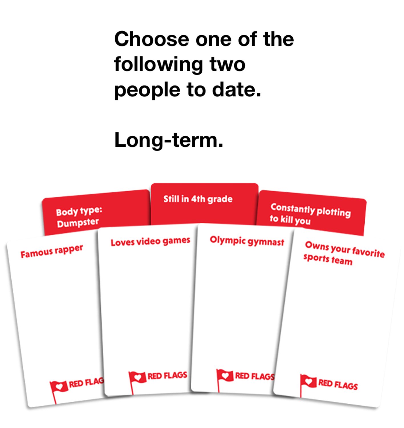 Red flags card game online